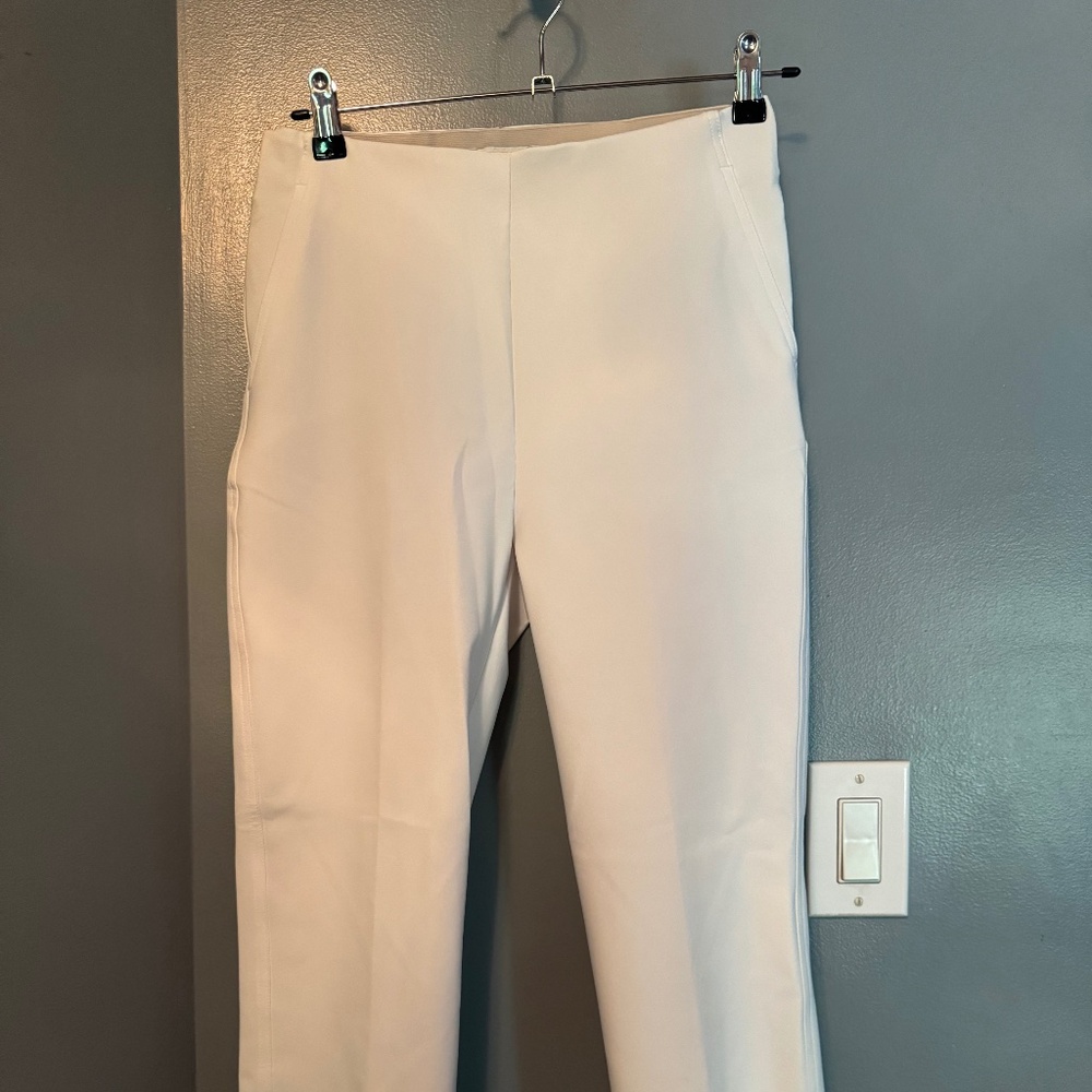 Crop stretch comfy casual pant